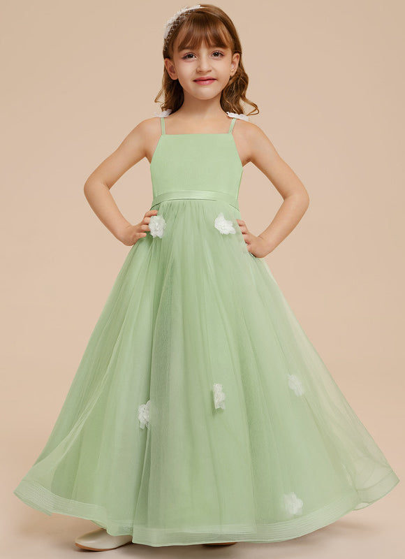 Robe Cérémonie Verte Éthérée