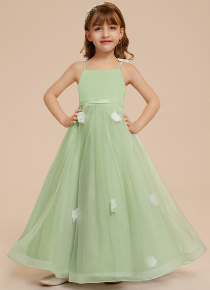 Robe Cérémonie Verte Éthérée