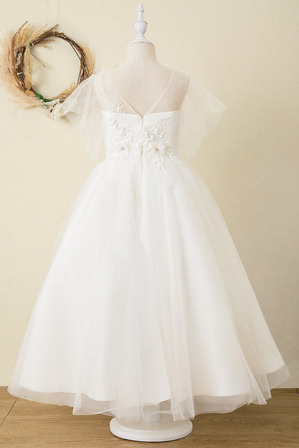 Robe Ceremonie Blanche Pas Cher - gallery 3