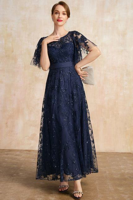 Robe Ceremonie Femme Paillettes - gallery 2