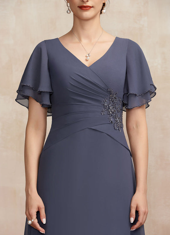 Robe Cérémonie Violette Fluide - gallery 5