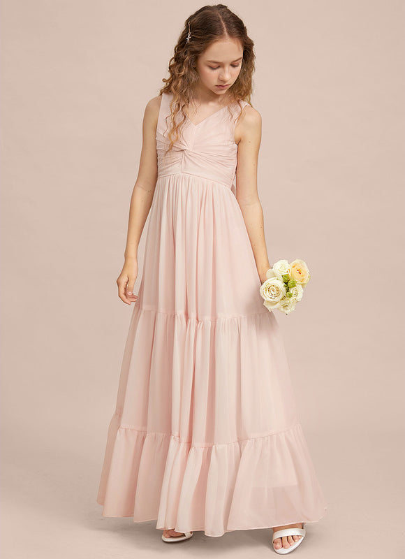 Robe Cérémonie Longue Vert Deau - gallery 6