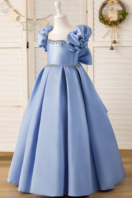 Robe Cérémonie Étoile De Satin - gallery 4