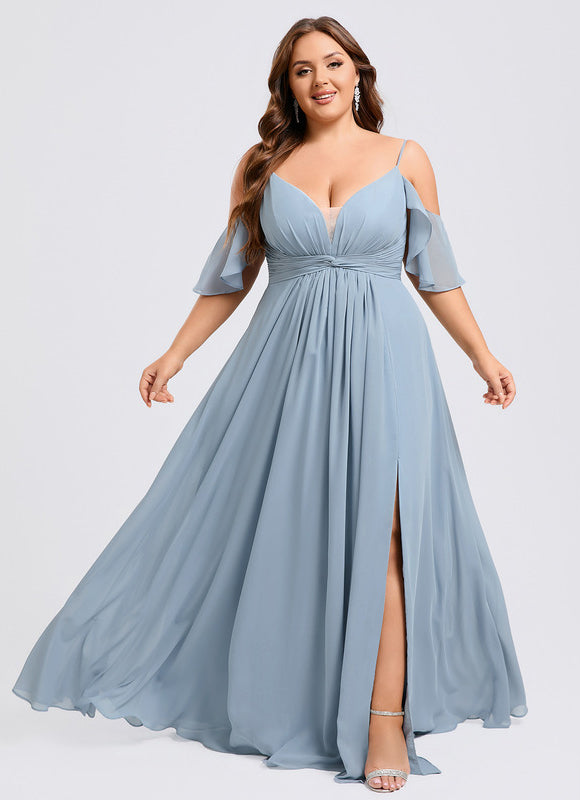 Robe Ceremonie Bleu Clair - gallery 8