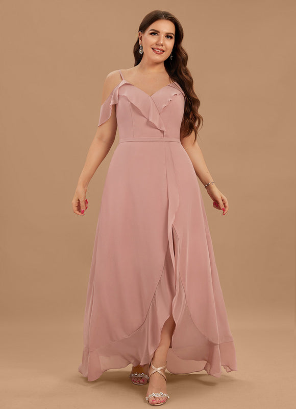 Robe Cérémonie Fluide Marine Élégante - gallery 4