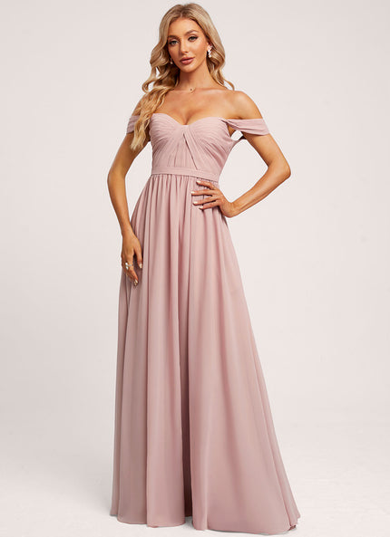 Robe Cérémonie Rose Fluide