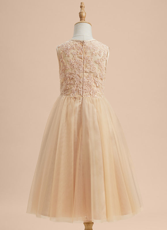 Robe Cérémonie Lueur De Pêche - gallery 5