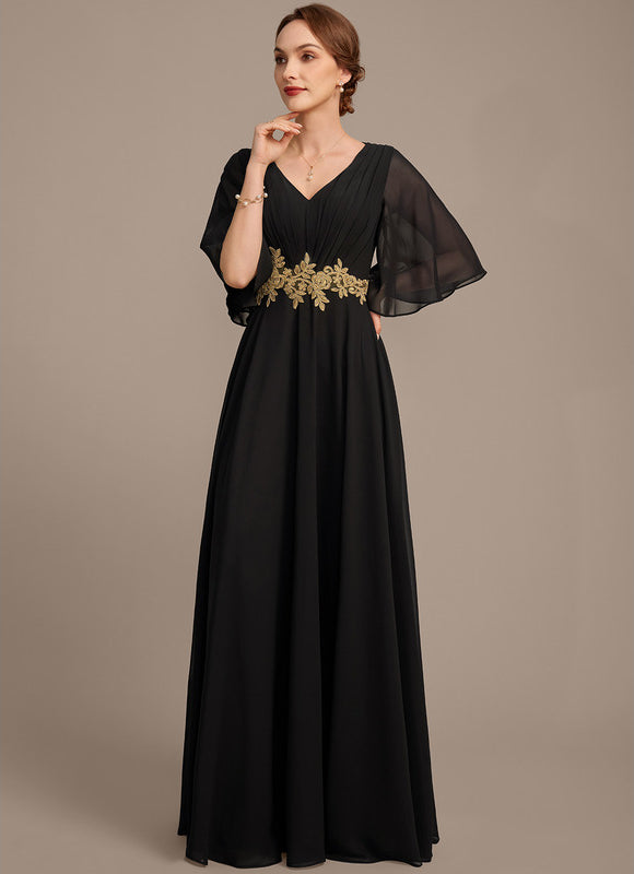 Robe Cérémonie Élégante Appliquée - gallery 3