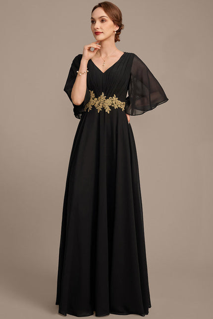 Robe Cérémonie Élégante Appliquée - gallery 3