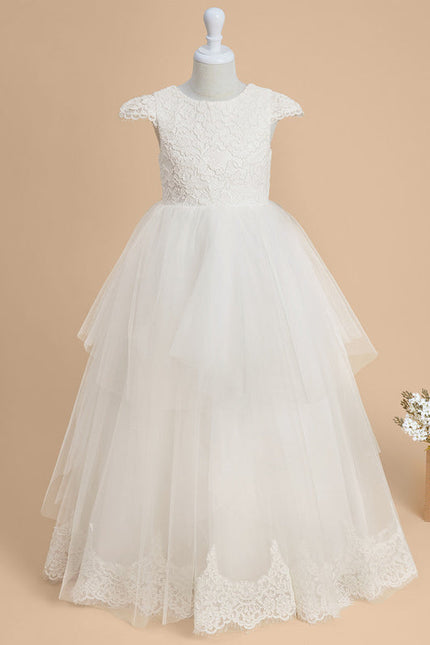 Robe Cérémonie Tulle Ivoire - gallery 1