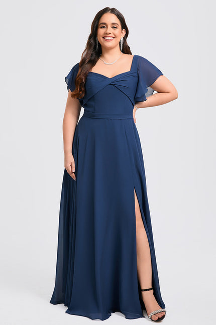 Robe Cérémonie Longue Volants Rose - gallery 9