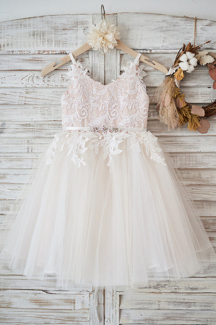 Robe Ceremonie Fille Broderie Anglaise