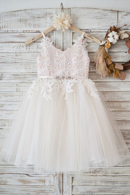 Robe Ceremonie Fille Broderie Anglaise