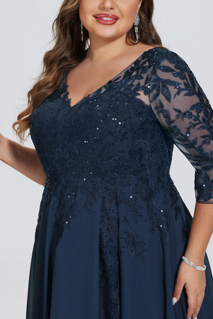 Robe Cérémonie Longue Bleu Royal - gallery 9