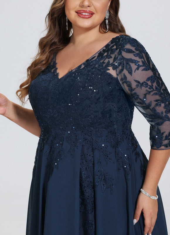 Robe Cérémonie Longue Bleu Royal - gallery 9