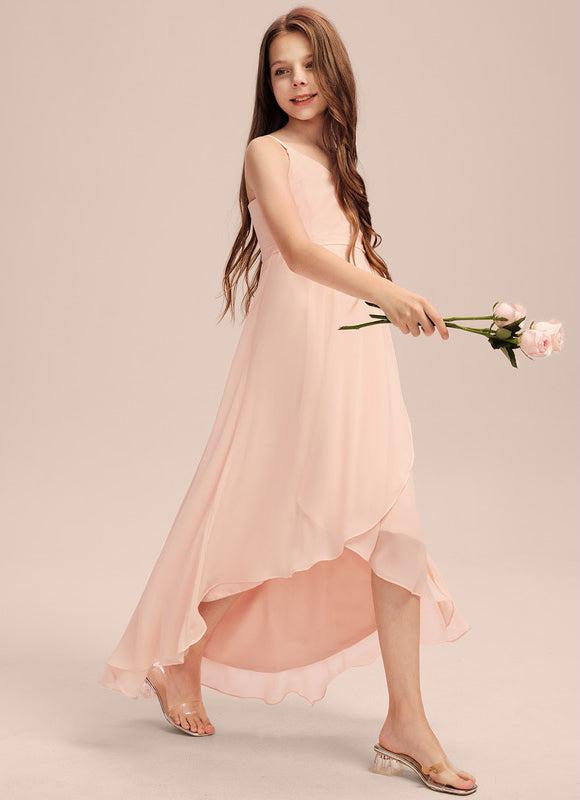 Robe Cérémonie Mousseline Évasée - gallery 3