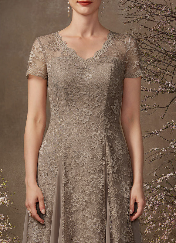 Robe Cérémonie Dentelle Marine - gallery 2