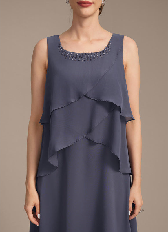 Robe Cérémonie Mousseline Fluide - gallery 8