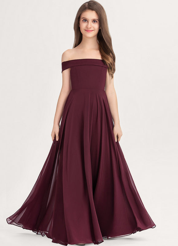 Robe Ceremonie Grande Taille Bordeaux - gallery 1