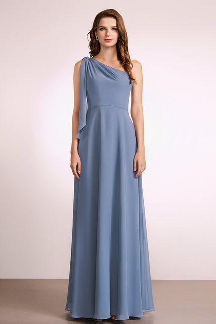 Robe Cérémonie Mousseline Rose Pâle - gallery 4