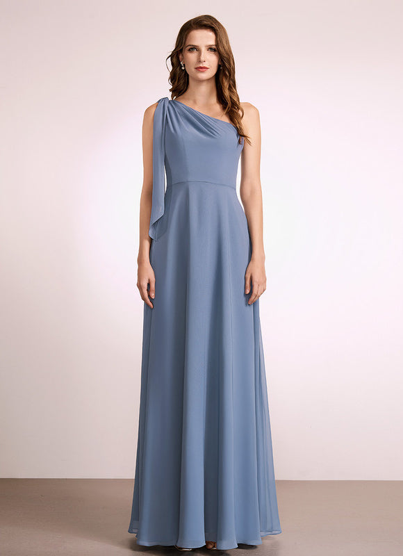 Robe Cérémonie Mousseline Rose Pâle - gallery 4