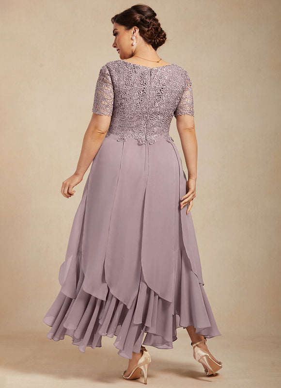 Robe Cérémonie Mousseline Lavande - gallery 5