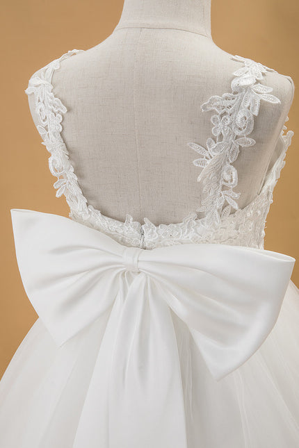 Robe Cérémonie Enchantée Blanc - gallery 7