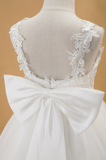 Robe Cérémonie Enchantée Blanc - gallery 7