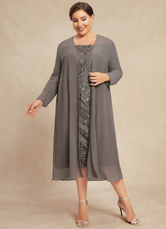 Robe Cérémonie Gala Chic Argenté - gallery 8
