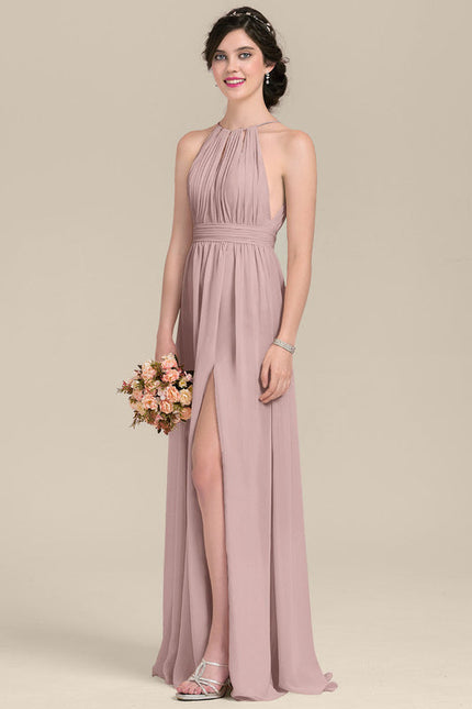 Robe Cérémonie Mousseline Longue - gallery 3