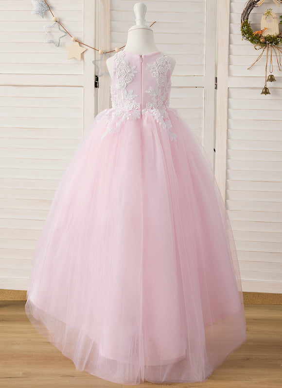 Robe Longue Ceremonie Rose Pale - gallery 4