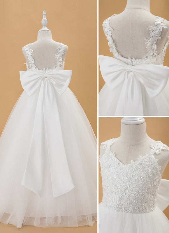 Robe Cérémonie Enchantée Blanc