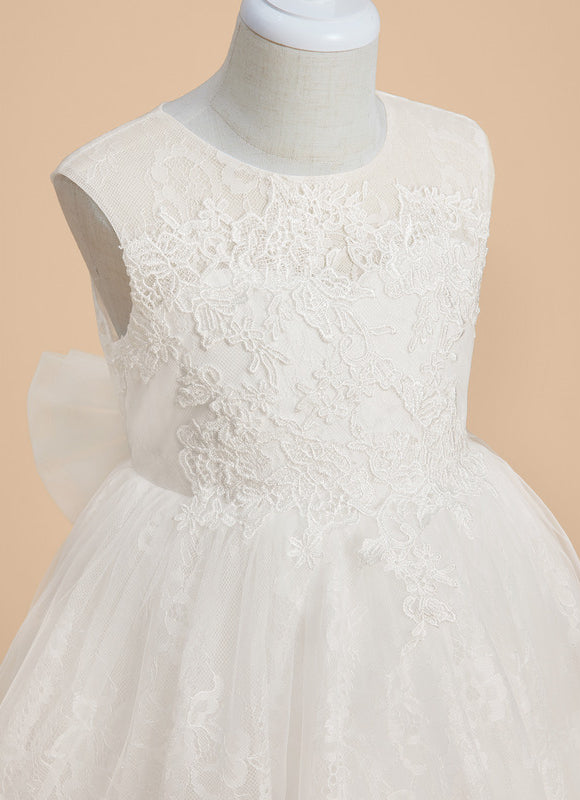 Robe Cérémonie Tulle Ivoire - gallery 2