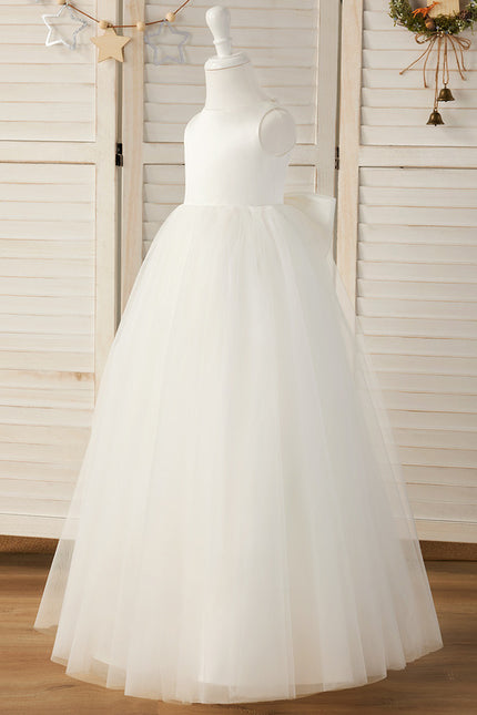 Robe Cérémonie Satinée Évasée - gallery 2