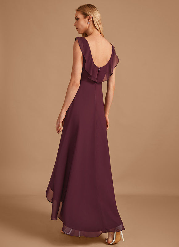 Robe Cérémonie Fluide Marine Élégante - gallery 3