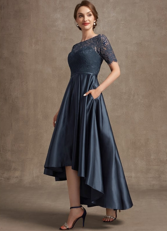 Robe Cérémonie Nuit Satinée Éthérée - gallery 3