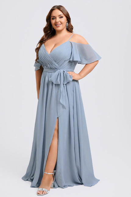 Robe Ceremonie Bleu Clair - gallery 9
