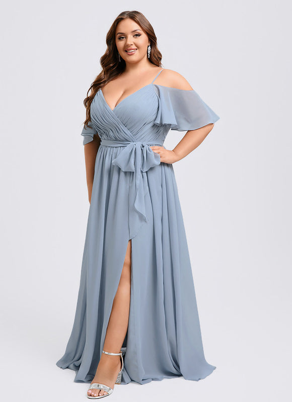Robe Ceremonie Bleu Clair - gallery 9
