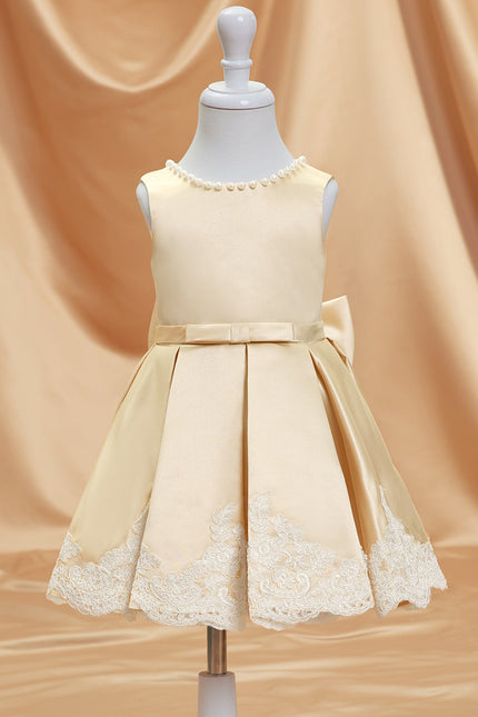 Robe Cérémonie Satinée Précieuse - gallery 2