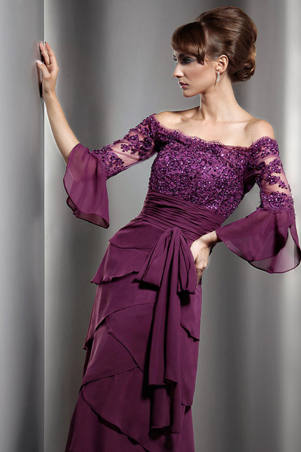 Robe Cérémonie Violet Raffiné - gallery 4