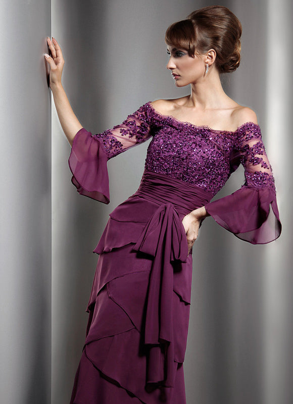 Robe Cérémonie Violet Raffiné - gallery 4