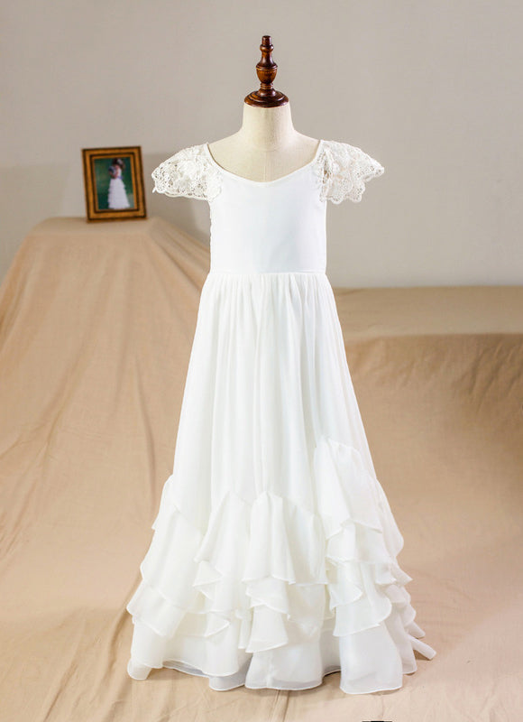 Robe Cérémonie Mousseline Fille