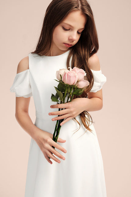 Robe Cérémonie Éthérée Blanche - gallery 3