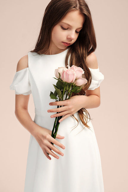 Robe Cérémonie Éthérée Blanche - gallery 3