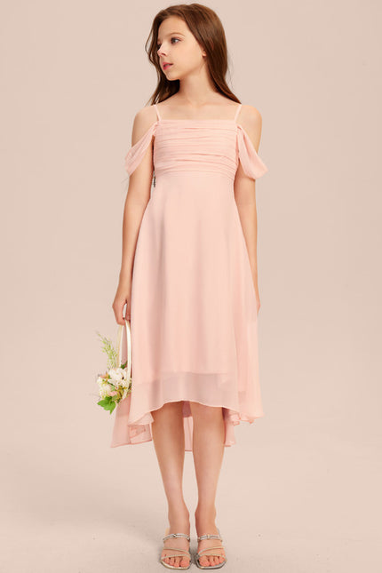 Robe Cérémonie Mousseline Vert Tendre - gallery 4