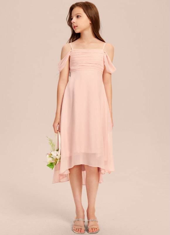 Robe Cérémonie Mousseline Vert Tendre - gallery 4