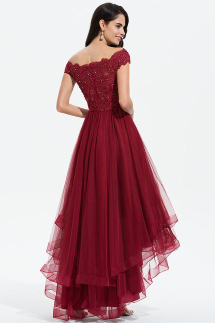 Robe Cérémonie Tulle Bordeaux - gallery 3