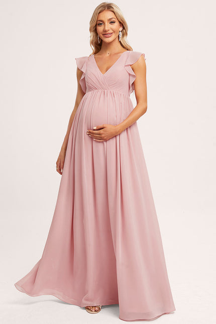 Robe Cérémonie Fluide Maternité - gallery 3