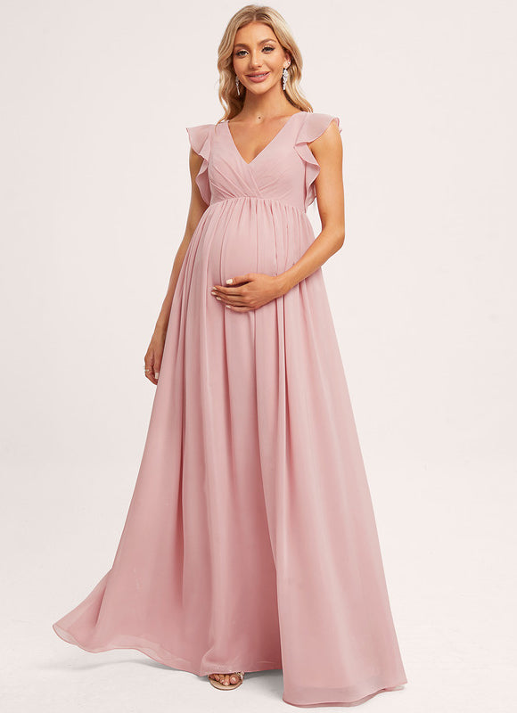 Robe Cérémonie Fluide Maternité - gallery 3
