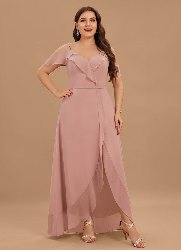Robe Cérémonie Fluide Marine Élégante - gallery 6